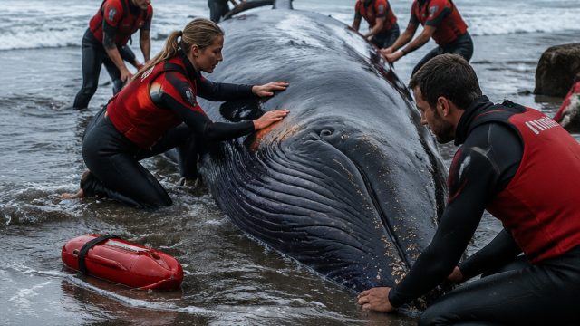 Lifeguarding the Giants: Challenges in Rescuing Beached Whales