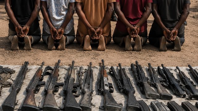 Recent Arms Bust in Oyo: Five Arrested in Major Police Operation